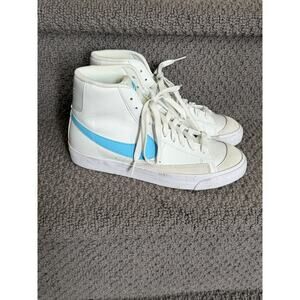 Nike Blazer Mid '77 Vintage aqua blue Kids size 6
